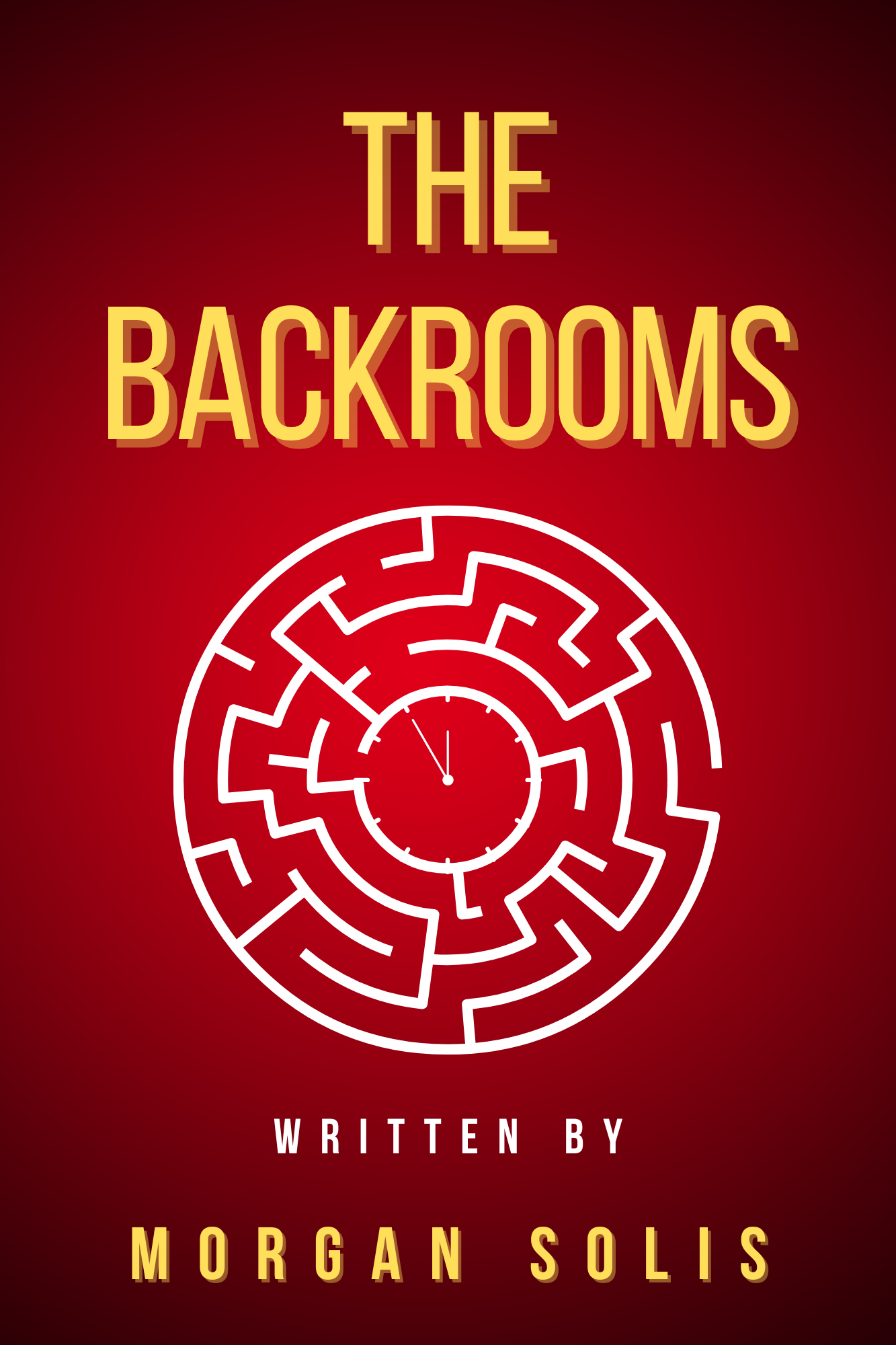 Book cover of The Backrooms by Morgan Solis
